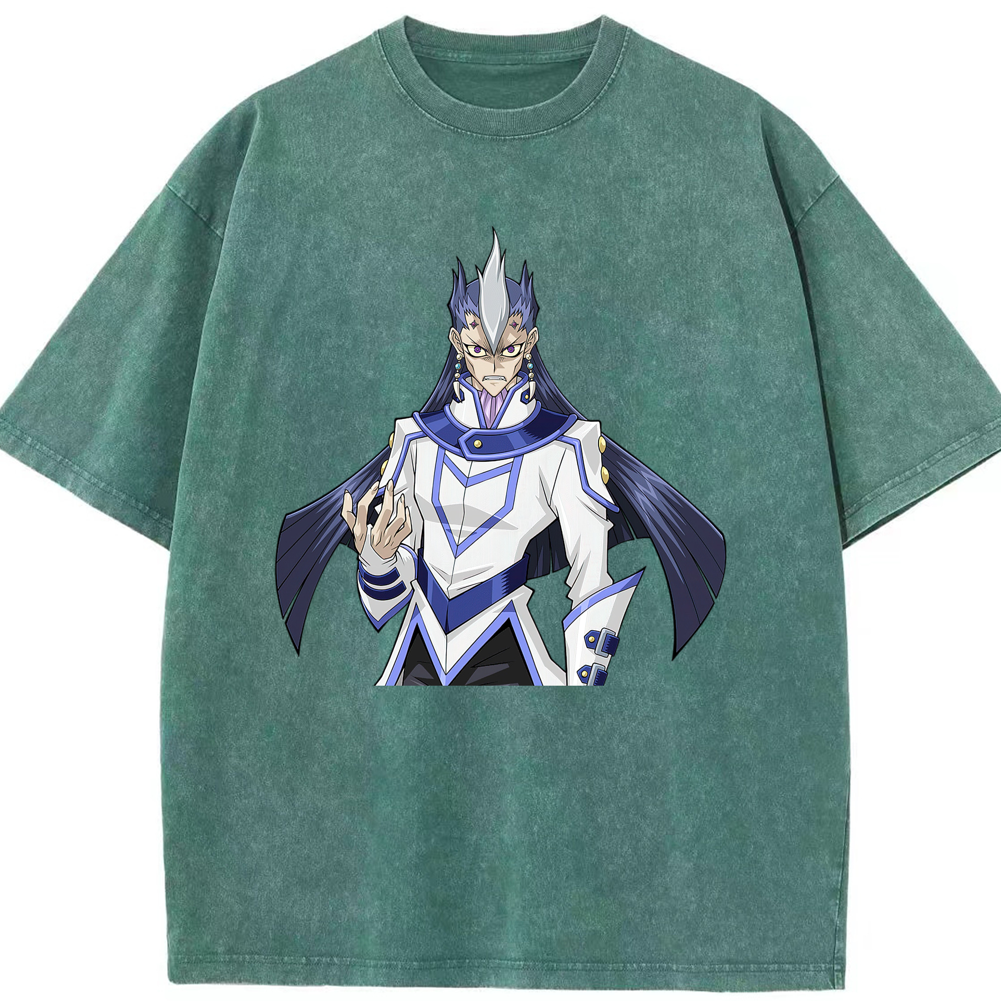 （画像用） 遊☆戯☆王 Yu-Gi-Oh! 綿100% ヴィンテージ風 半袖Tシャツ（フロントプリント）